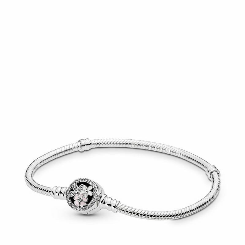 Pandora Poetic Blooms Bracelet Sale NZ, Sterling Silver (256184-MXY)